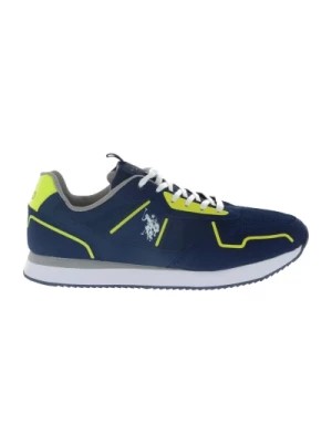 Zdjęcie produktu Niebieskie Slip-On Sportowe Sneakersy U.s. Polo Assn.