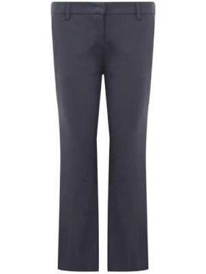 Zdjęcie produktu Niebieskie Spodnie Chino z lnianym dodatkiem Lardini
