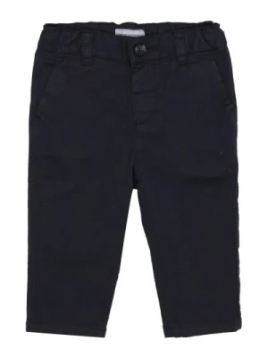 Zdjęcie produktu Niebieskie Spodnie Junior z Elastycznym Pasem Emporio Armani