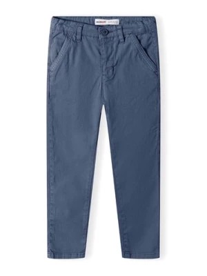 Zdjęcie produktu Niebieskie spodnie typu chino dla chłopca Minoti