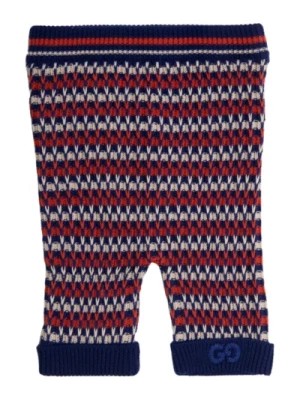 Zdjęcie produktu Niebieskie Spodnie z Logo Gucci