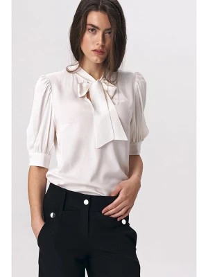 Zdjęcie produktu Nife Bluzka w kolorze białym rozmiar: 38