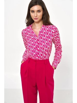 Zdjęcie produktu Nife Bluzka w kolorze różowym rozmiar: 44