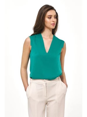 Zdjęcie produktu Nife Bluzka w kolorze zielonym rozmiar: 42
