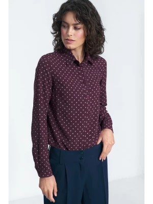 Zdjęcie produktu Nife Koszula w kolorze bordowym rozmiar: 38