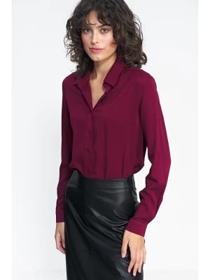 Zdjęcie produktu Nife Koszula w kolorze bordowym rozmiar: 40