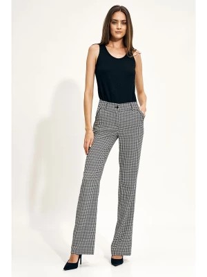 Zdjęcie produktu Nife Spodnie w kolorze czarno-białym rozmiar: 38