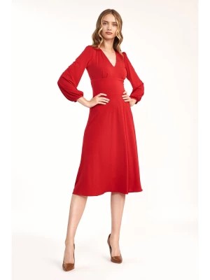 Zdjęcie produktu Nife Sukienka w kolorze czerwonym rozmiar: 40