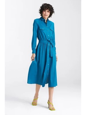 Zdjęcie produktu Nife Sukienka w kolorze niebieskim rozmiar: 40