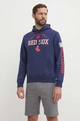 Zdjęcie produktu Nike bluza Boston Red Sox męska kolor niebieski z kapturem z nadrukiem