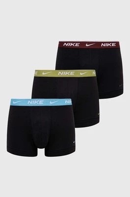 Zdjęcie produktu Nike bokserki 3-pack męskie kolor czarny