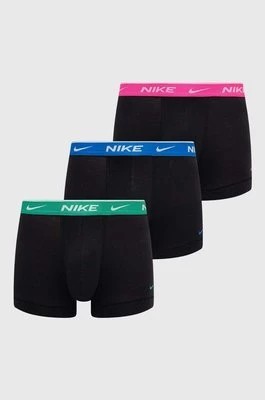 Zdjęcie produktu Nike bokserki 3-pack męskie kolor czarny