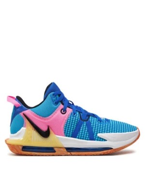 Zdjęcie produktu Nike Buty do koszykówki LeBron Witness 7 DM1123 400 Turkusowy