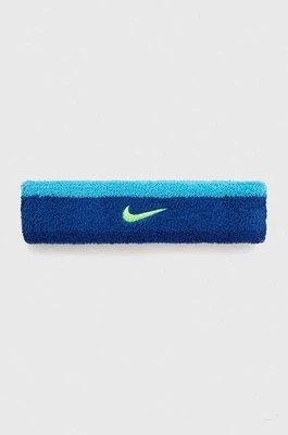 Zdjęcie produktu Nike opaska na głowę kolor niebieski
