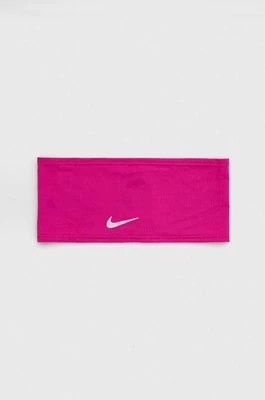 Zdjęcie produktu Nike opaska na głowę kolor różowy
