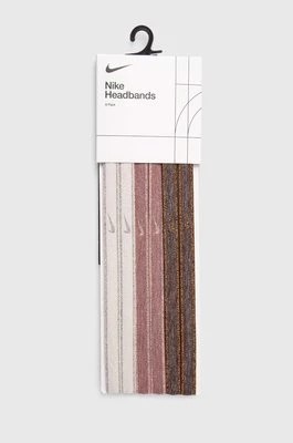 Zdjęcie produktu Nike opaski na głowę 6-pack kolor różowy