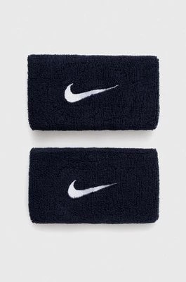 Zdjęcie produktu Nike opaski na nadgarstek 2-pack kolor granatowy