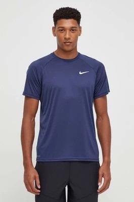 Zdjęcie produktu Nike t-shirt treningowy kolor granatowy gładki