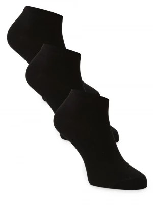 Zdjęcie produktu Nils Sundström Męskie skarpety do obuwia sportowego pakowane po 3 szt. Mężczyźni Bawełna czarny jednolity,