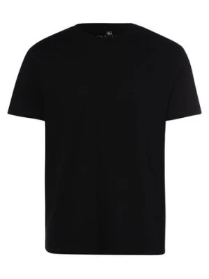 Zdjęcie produktu Nils Sundström T-shirt męski Mężczyźni Bawełna czarny jednolity,