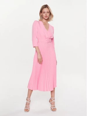 Zdjęcie produktu Nissa Sukienka codzienna RZ14011 Różowy Regular Fit