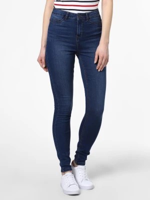 Zdjęcie produktu Noisy May Jeansy skinny fit Kobiety niebieski jednolity,