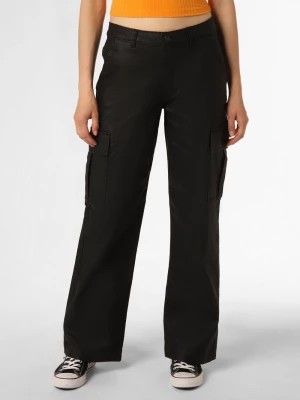 Zdjęcie produktu Noisy May Spodnie Kobiety Sztuczne włókno czarny jednolity, S/32