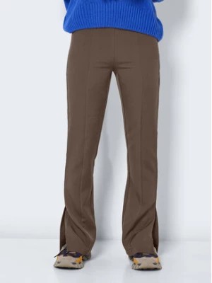 Zdjęcie produktu Noisy May Spodnie materiałowe Juniper 27023769 Brązowy Regular Fit