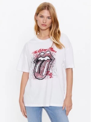 Zdjęcie produktu Noisy May T-Shirt Ida 27021529 Biały Loose Fit