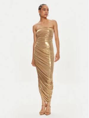 Zdjęcie produktu NORMA KAMALI Sukienka wieczorowa ST1243LMD46008 Złoty Slim Fit