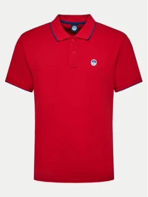 Zdjęcie produktu North Sails Polo 692452 Czerwony Regular Fit