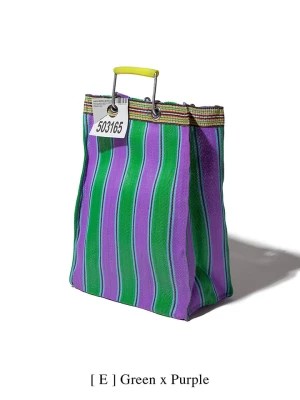 Zdjęcie produktu Novita Torba w kolorze zielono-granatowym na zakupy - 30 x 40 x 15 cm rozmiar: onesize