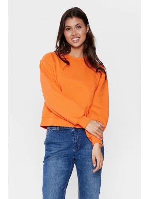 Zdjęcie produktu NÜMPH Bluza "Numyra" w kolorze pomarańczowym rozmiar: XL