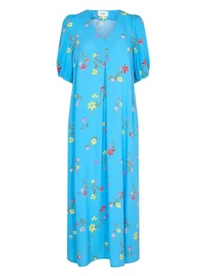 Zdjęcie produktu NÜMPH Sukienka "Nupayana" w kolorze błękitnym rozmiar: 34