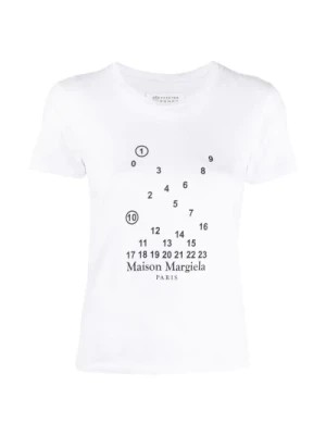 Zdjęcie produktu Numeric Logo Crewneck T-shirty i Pola Maison Margiela