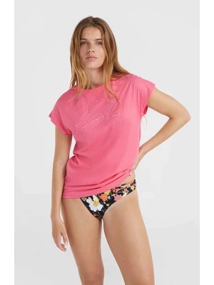 Zdjęcie produktu O´NEILL Koszulka "Signature" w kolorze różowym rozmiar: XL