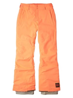 Zdjęcie produktu O`Neill Spodnie narciarskie "Charm" w kolorze pomarańczowym rozmiar: 140