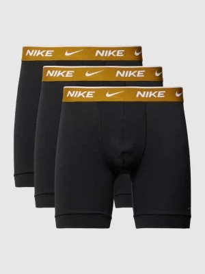 Zdjęcie produktu Obcisłe bokserki z elastycznym pasem i detalem z logo w zestawie 3 szt. Nike