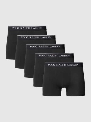 Zdjęcie produktu Obcisłe bokserki z elastycznym paskiem z logo w zestawie 5 szt. Polo Ralph Lauren Underwear