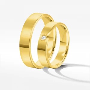 Zdjęcie produktu Obrączki ślubne z żółtego złota 4.5mm