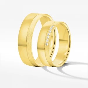 Zdjęcie produktu Obrączki ślubne z żółtego złota 6.5mm