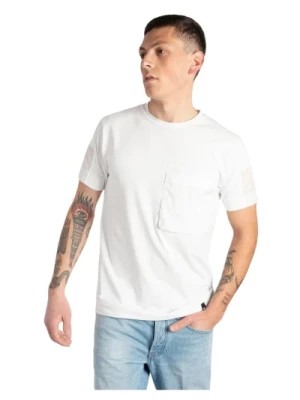 Zdjęcie produktu Oddychający bawełniany T-shirt z kieszenią na przodzie Duno