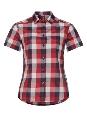 Zdjęcie produktu Odlo Koszula funkcyjna "Mythen" w kolorze czarno-czerwono-białym rozmiar: XL