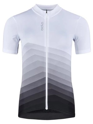 Zdjęcie produktu Odlo Koszulka kolarska "Zeroweight Chill-Tec Aero" w kolorze biało-czarnym rozmiar: XL