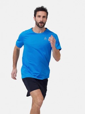 Zdjęcie produktu Odlo Koszulka "Essential Chill-Tec" w kolorze niebieskim do biegania rozmiar: M