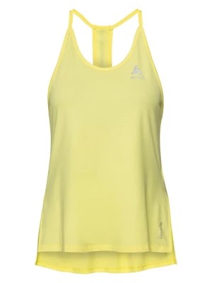 Zdjęcie produktu Odlo Top "Zeroweight" w kolorze żółtym do biegania rozmiar: L