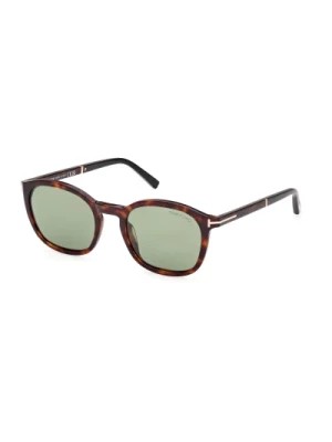 Zdjęcie produktu Odważna kolekcja kwadratowych okularów przeciwsłonecznych Tom Ford