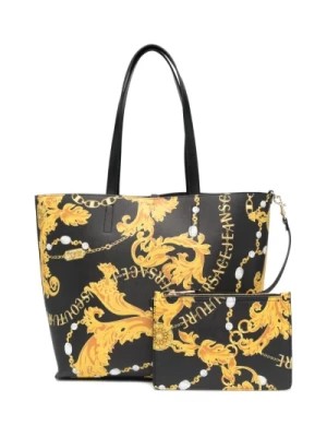 Zdjęcie produktu Odwrotna torba z nadrukiem barokowym Versace Jeans Couture