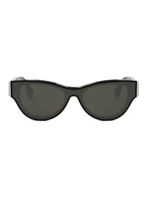 Zdjęcie produktu Okulary przeciwsłoneczne Cat Eye z czarnego acetatu Fendi