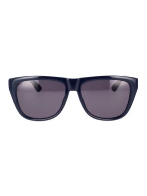 Zdjęcie produktu Okulary przeciwsłoneczne prostokątne ziebieską oprawką Gucci